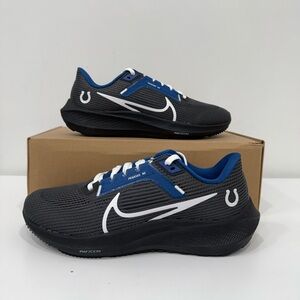 Nike Zoom Pegasus 40 Indianapolis Colts NFL Shoes Sneaker DZ5993-001 Men Size 7